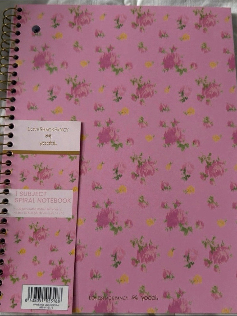 Love Shack Fancy Spiral Notebook